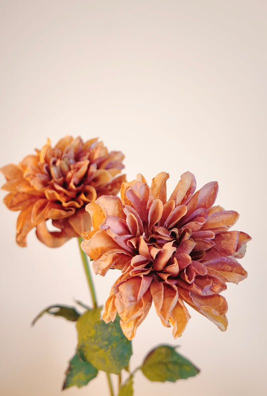 Dahlia Silk Flower Stem