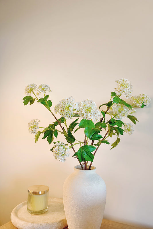 Bridal Wreath/ Squirrel Flower Real Touch Stem